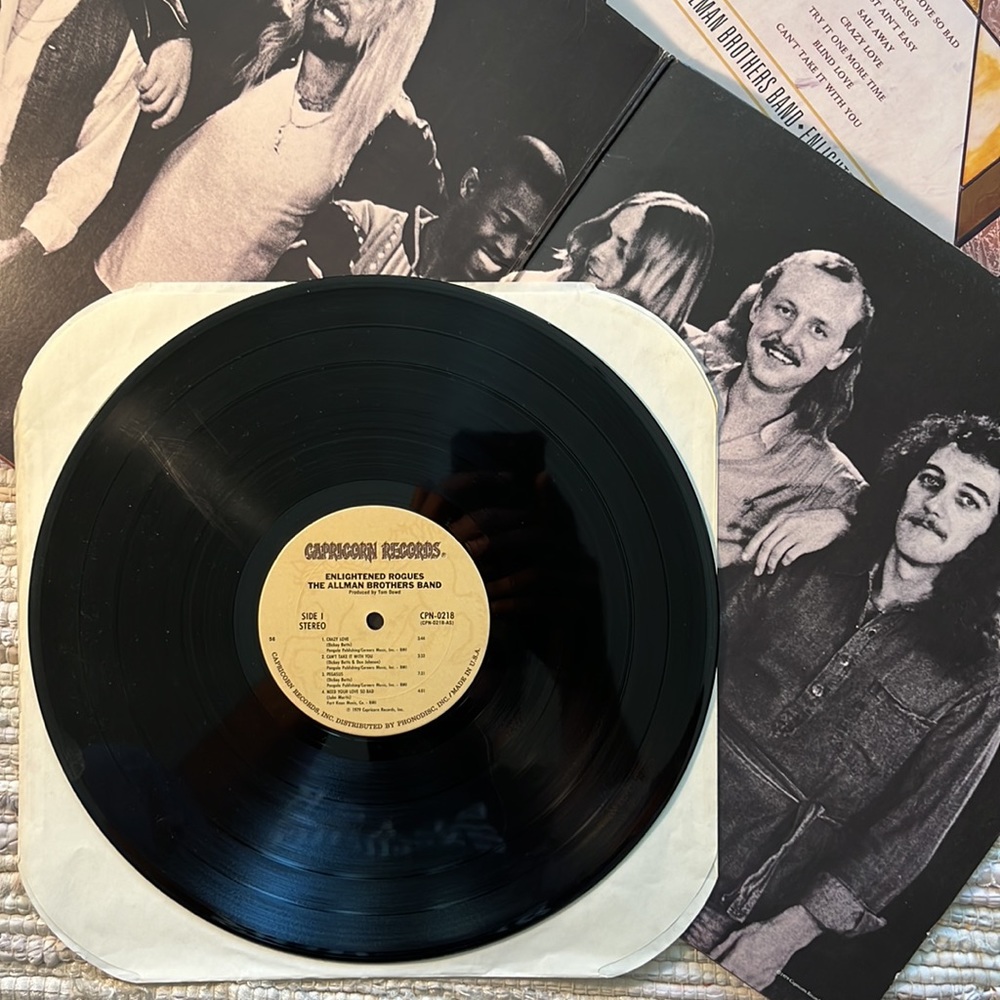 The Allman Brothers Band - “Enlightened Rouges” Vinyl LP - Picture 3 of 5